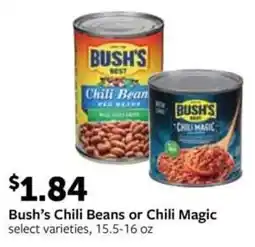 Fareway Bush's Chili Beans or Chili Magic offer