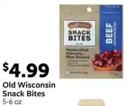 Fareway Old Wisconsin Snack Bites offer