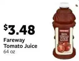 Fareway Fareway Tomato Juice offer