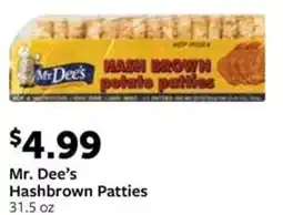 Fareway Mr. Dee's Hashbrown Patties offer