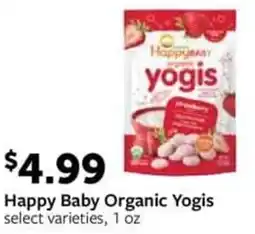Fareway Happy Baby Organic Yogis offer