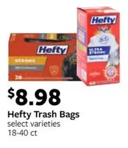 Fareway Hefty Trash Bags offer