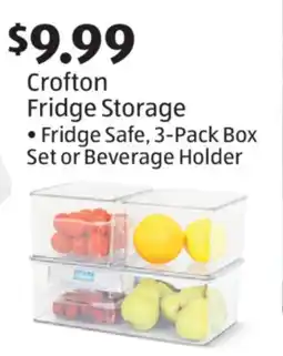 Aldi Crofton Fridge Storage offer