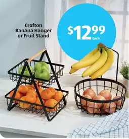 Aldi Crofton Banana Hanger or Fruit Stand offer