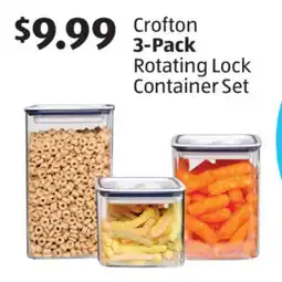 Aldi Crofton 3-Pack Rotating Lock Container Set offer
