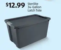 Aldi Sterilite 34-Gallon Latch Tote offer