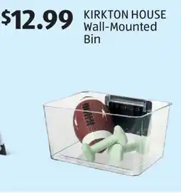 Aldi KIRKTON HOUSE Wall-Mounted Bin offer