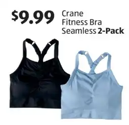 Aldi Crane Fitness Bra Seamless 2-Pack offer