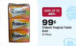 Grocery Outlet Tropical Twist Gum offer