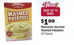 Grocery Outlet Mashed Potatoes offer