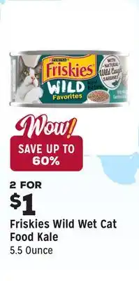 Grocery Outlet Wild Wet Cat Food Kale offer