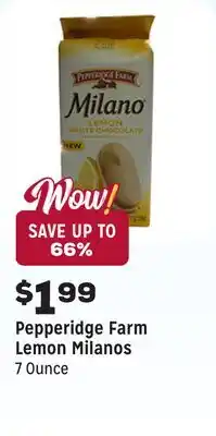 Grocery Outlet Lemon Milanos offer