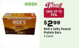 Grocery Outlet Salty Peanut Protein Bars offer
