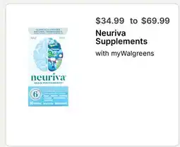Walgreens Neuriva Supplements offer