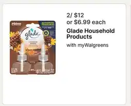 Walgreens Glade Household Products offer