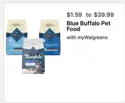 Walgreens Blue Buffalo Pet Food offer