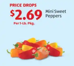 Aldi Mini Sweet Peppers offer