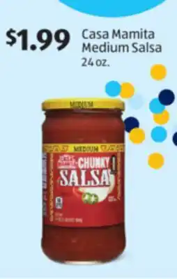 Aldi Casa Mamita Medium Salsa offer