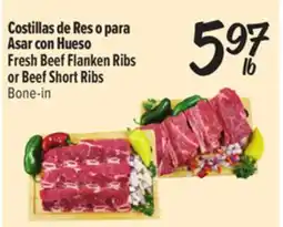 El Super Fresh Fresh Beef Flanken Ribs or Beef Short Ribs offer