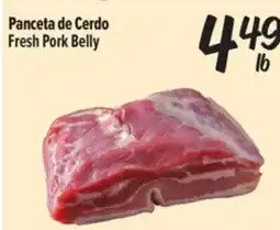 El Super Fresh Fresh Pork Belly offer