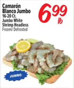 El Super Fresh Jumbo White Shrimp Headless offer
