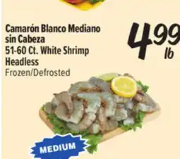 El Super Fresh White Shrimp Headless offer
