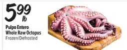 El Super Fresh Whole Raw Octopus offer