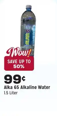 Grocery Outlet Alkaline Water offer