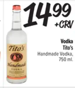 El Super Fresh Handmade Vodka offer