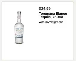 Walgreens Teremana Blanco Tequila, 750ml offer