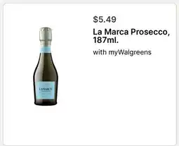 Walgreens La Marca Prosecco, 187ml offer