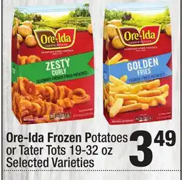 Super King Markets Ore-Ida Frozen Potatoes or Tater Tots offer