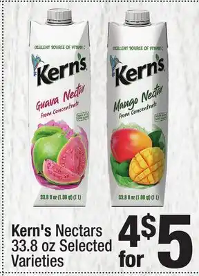 Super King Markets Kern's Nectars offer