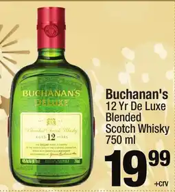 Super King Markets Buchanan's 12 Yr De Luxe Blended Scotch Whisky offer