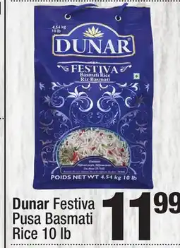 Super King Markets Dunar Festiva Pusa Basmati Rice offer