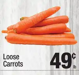 Super King Markets Loose Carrots offer