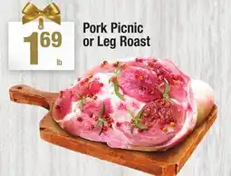 Super King Markets Pork Picnic or Leg Roast offer