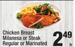 Super King Markets Chicken Breast Milanesa or Steak or Regular or Marinated offer