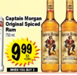 Superior Grocers Captain Morgan Original Spiced Rum offer