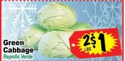 Superior Grocers Green Cabbage offer