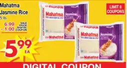 Superior Grocers Mahatma Jasmine Rice offer