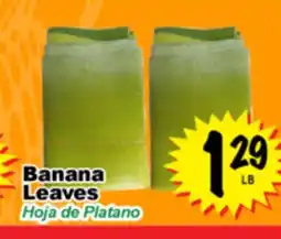 Superior Grocers Banana Leaves offer