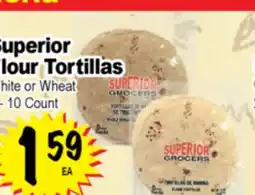 Superior Grocers Superior Flour Tortillas offer