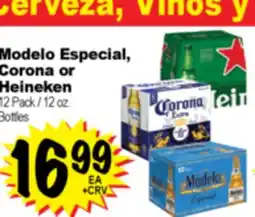 Superior Grocers Modelo Especial, Corona or Heineken offer
