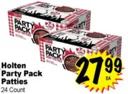 Superior Grocers Holten Party Pack Patties offer