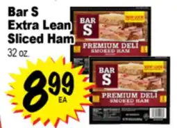 Superior Grocers Bar S Extra Lean Sliced Ham offer