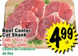 Superior Grocers Beef Center Cut Shank offer