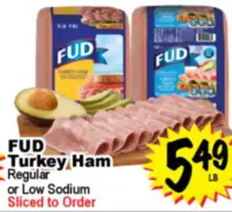 Superior Grocers FUD Turkey Ham offer