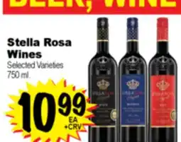 Superior Grocers Stella Rosa Wines offer