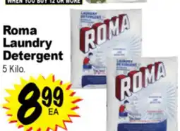 Superior Grocers Roma Laundry Detergent offer
